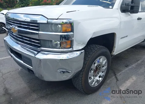 2016 Chevrolet Silverado 2500Hd Wt из США, поврежденный, VIN 1GC1CUE85GF135418
